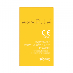 aesPlla est un produit de comblement dermique injectable à base d'acide poly-L-lactique. Ce produit a été développé pour combler la perte de volume en stimulant la production de collagène. 