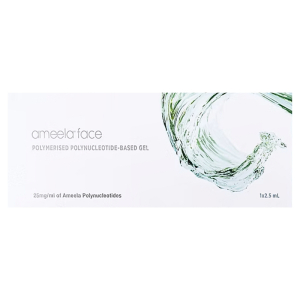 Ameela Face est un traitement formulé avec des polynucléotides hautement purifiés pour restaurer la vitalité de la peau et combattre les signes visibles du vieillissement. Cette solution bio-revitalisante stimule l’activité des fibroblastes, favorisant la
