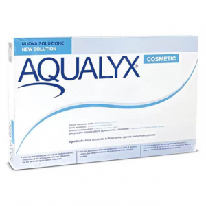 Aqualyx est un injectable dissolvant les graisses conçu pour traiter les poches de graisse localisées sous la surface de la peau.
Aqualyx est une solution aqueuse de composé qui est injectée dans le tissu adipeux où elle élimine