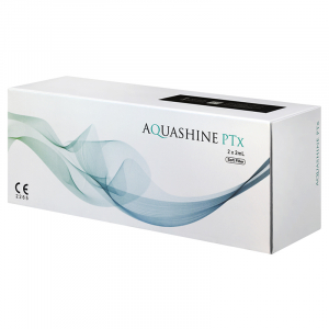 Aquashine PTX est un produit anti-âge qui n’a pas d’équivalent dans les gammes de produits des concurrents car ce cocktail à base d’Acide Hyaluronique non stabilisé et de peptides procure un subtil équilibre entre lifting et relaxation cutanée.