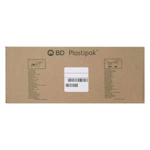 BD Luer-Slip Tip Syringes 1ml Plastipak (303172) x 120 a un cÃ´ne central clair avec des graduations en gras pour une lecture prÃ©cise des mesures. Le piston a un mouvement fluide et est sÃ©curisÃ© Ã  l'extrÃ©mitÃ© pour Ã©viter un retrait accidentel.