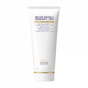 L'Emulsion Originelle Régénérante Corps est une émulsion hydratante enrichie en actifs relipidants qui protège l'épiderme des conditions climatiques extrêmes par son effet reconditionnant.