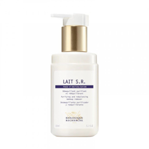 Véritable soin purifiant, le Lait S.R. élimine impuretés et excès de sébum à la surface de la peau. Il nettoie et démaquille, sans agresser, afin de préserver le film hydrolipidique et l’équilibre cutané nécessaires au bon fonctionnement des peaux à tenda