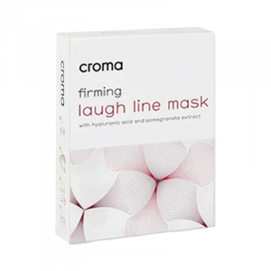 Le masque raffermissant Croma pour sillons nasogéniens est enrichi en acide hyaluronique pour hydrater intensément et apaiser la peau du contour des lèvres. Les ingrédients soigneusement sélectionnés comprennent le Palmitoyl hexapeptide, un peptide biomim