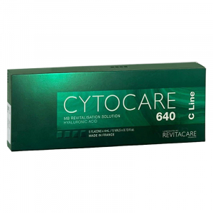 CYTOCARE est une gamme d'implant résorbable composé d'acide hyaluronique + Complexe rajeunissant, injectable par micro-injections dans le derme superficiel du visage