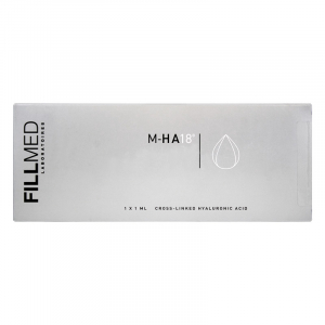 Fillmed M-HA 18 est un produit qualifié de dispositif médical, conçu pour restaurer la diminution d’acide hyaluronique causé par le vieillissement, pour augmenter l’élasticité et le tonus de la peau et pour le comblement des rides fines.