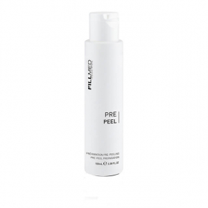 FILLMED PRE PEEL est conçu pour les professionnels cosmétiques et médicaux. Préparation de la peau pour les peelings. Dégraissage formulation pour une utilisation avant l'opération de pelage.