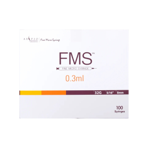 Canule à paroi ultra-fine poli électrolytiquement avec embout émoussé pour tous les fillers