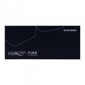 HYAcorp Fine est un agent de comblement cutané de fabrication allemande de la plus haute qualité. Il contient de l’acide hyaluronique non réticulé produit par un processus sûr appelé biofermentation. 
