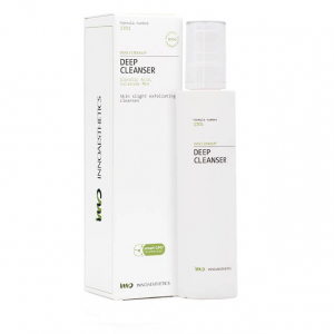 DEEP CLEANSER est un produit cosméceutique pour le nettoyage des graisses détartrants et peaux séborrhéiques. NETTOYANT POUR PEAU SEBACEE. INNO-DERMA. HOME TREATMENT. Utilisation recommandée en traitement PRE / POST.