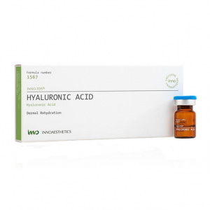 HYALURONIC ACID pour booster des fibroblastes. Hydratation cutanée. Revitalisalisation thérapeutique. Acide Hyaluronique non réticulé 24g/ml. INNO TDS. 