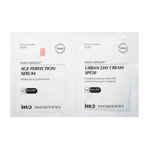 INNO-EPIGEN Age Perfection Serum / Urban Day Cream SPF20 (Sample) (2 x 3ml) LABORATORIO INNOAESTHETICS