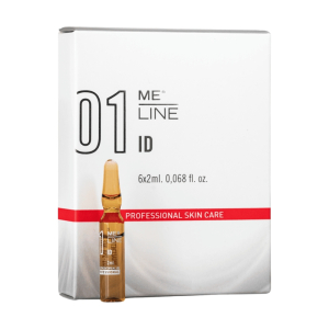 ME-LINE ID 01 est une solution transdermique professionnelle pour faciliter les traitements dépigmentants. Restructuration de la matrice extracellulaire et traitement esthétique optimisé de l'hyperpigmentation de la peau. 