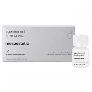 Mesoestetic age element firming elixir - Complément alimentaire formulé avec 10 g de collagène hydrolysé, de l'acide hyaluronique et des actifs à l'action antioxydante.