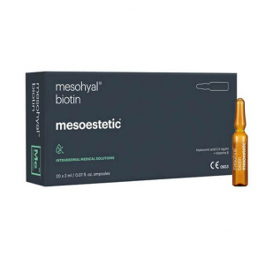 Mesoestetic Mesohyal Biotin - Traitement par voie intradermique pour la zone du cuir chevelu.

