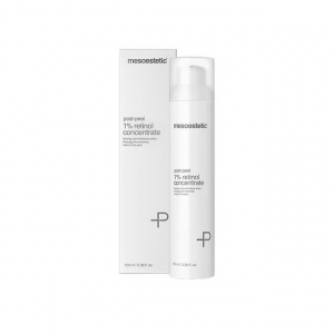 Ultra-concentrated serum designed to prolong and enhance the renovating action of the mesopeel peels. The precise combination of active ingredients significantly improves wrinkles and skin elasticity. The retinol-based formula maintains fibroblast stimula