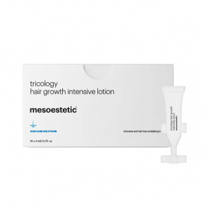 Mesoestetic Tricology Hair Growth Intensive Lotion (15 x 3ml) - Lotion de traitement intensif anti-chute avec action revitalisante du cuir chevelu. Combat de manière différenciée les multiples facteurs responsables de l’alopécie androgénétique masculine e