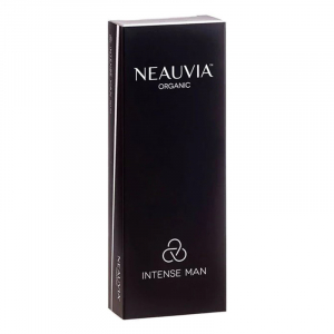 Neauvia Organic Intense Man est une nouvelle gamme de produits Neauvia dédiée aux hommes. Le produit de comblement est basé sur la technologie de réticulation PEG et est considéré comme la 2ème génération d'agents de comblement dermique à haute concentrat