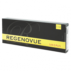 Regenovue Sub-Q est un produit de comblement cutané puissant et épais qui peut diminuer l'apparence des rides et des plis du visage, même les plus sévères. Regenovue Sub-Q est considéré comme le plus vicieux et le plus dense parmi les autres produits de l