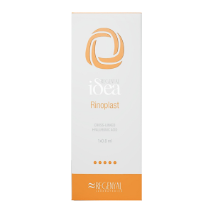 Regenyal Idea est un produit de biorivolumétrie résorbable (gel stérile, apyrogène et physiologique) utilisé comme matériau de comblement pour corriger les relâchements cutanés modérés du visage.