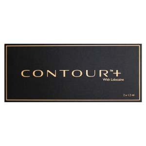 RevanesseÂ® Contourâ„¢ + est un gel d'acide hyaluronique rÃ©ticulÃ© indiquÃ© pour le traitement des rides faciales moyennes Ã  profondes et de la lipoatrophie par injection dans la partie mÃ©diane de la couche dermique.