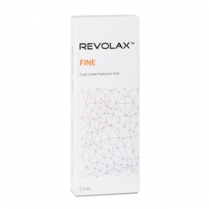 Revolax Fine est un produit de comblement cutané léger, à haute viscoélasticité, conçu pour le traitement des rides superficielles, y compris les pattes d’oie, les rides glabellaires et les rides du cou.