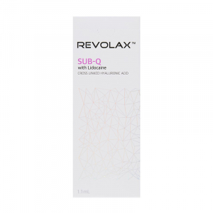 Revolax Sub-Q Lidocainepossède les propriétés les plus épaisses de la gamme de produits. Grâce à sa capacité avancée à modeler, à maintenir sa structure et à sa longévité, Revolax Sub-Q Lidocaine est recommandé pour le traitement des ride