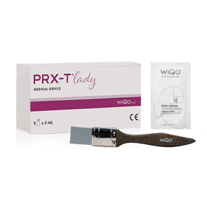 PRX-T Lady est un soin peeling utilisé pour le traitement du vieillissement et de la pigmentation des zones intimes externes : grandes lèvres, zone périanale, aisselles et aréoles.