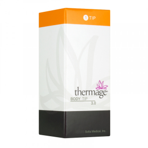 Thermage Body Tip 3.0cm2 utilise un volume maximum de chaleur en vrac pour l'ensemble du visage, du cou et du corps et traite en profondeur pour modeler et raffermir la peau ; lutter contre le relâchement cutané et les renflements indésirables. Cette poin