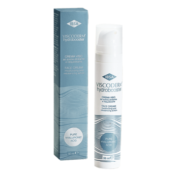 La crÃ¨me Viscoderm Hydrobooster adoucit et hydrate la peau grÃ¢ce Ã  l'association de l'acide hyaluronique et de l'huile de jojoba