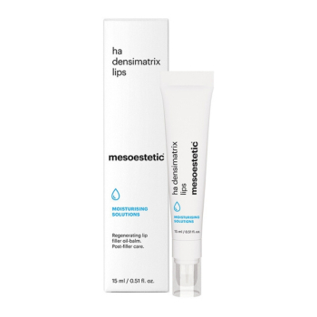 Baume-huile pour les lèvres à l'acide hyaluronique aux propriétés hydratantes, repulpantes et régénératrices en améliorant leur élasticité
et leur aspect. 