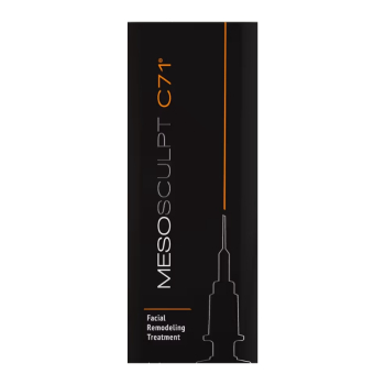 MESOSCULPT C71, intégrant LIPOBLOCK XP2, une puissante technologie de sculpture conçue pour le remodelage facial. Ce traitement révolutionnaire revitalise les contours du visage pour un aspect frais et rajeuni, tout en améliorant la douceur et le tonus de