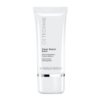 TEOXANE DEEP REPAIR BALM est un baume rÃ©parateur pour un confort extrÃªme qui apaise les rougeurs et les irritations. TEOXANE DEEP REPAIR BALM peut Ãªtre utilisÃ© pour apaiser la peau aprÃ¨s une procÃ©dure esthÃ©tique TEOXANE. 
