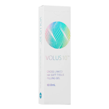 Volus 10 est un gel naturel et biodÃ©gradable composÃ© d'acide hyaluronique rÃ©ticulÃ©. Cet injectable est parfait pour augmenter le volume du corps. De plus