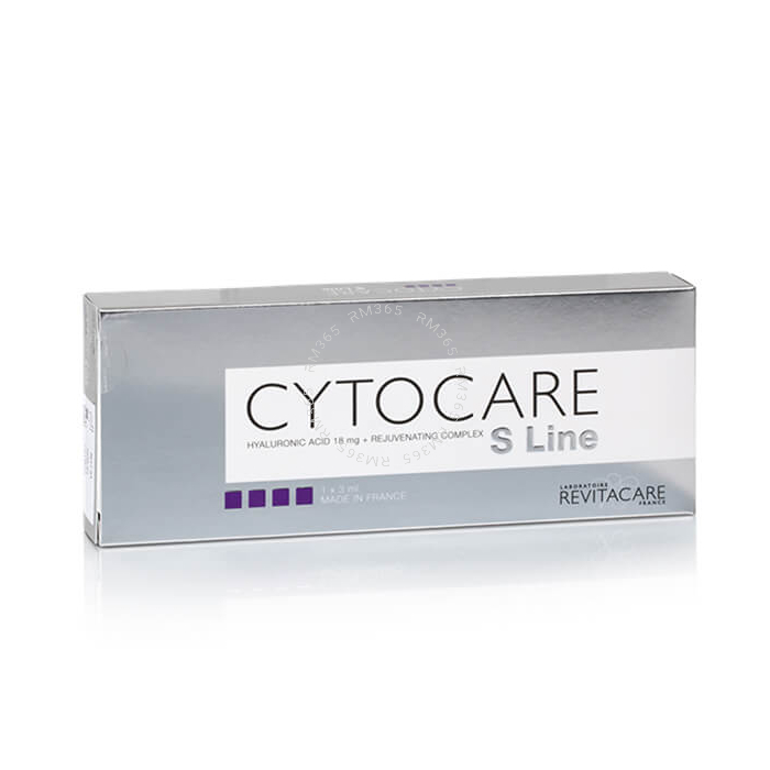 CYTOCARE est une gamme d'implant résorbable composé d'acide hyaluronique + Complexe rajeunissant, injectable par micro-injections dans le derme superficiel du visage