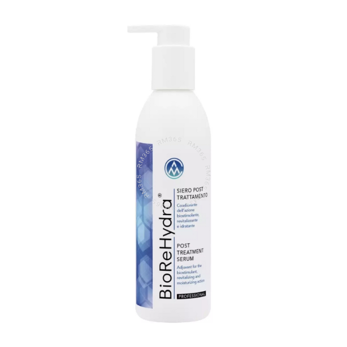 BioReHydra est un gel sérum post-traitement. La consistance du gel crée une texture légère et à absorption rapide, donnant de la fraîcheur à la peau avec des effets hydratants et liftants.