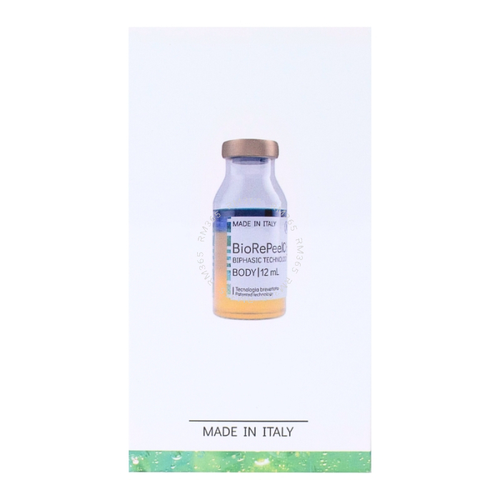 BioRePeelCl3 est un dispositif médical biphasique innovant aux actions biostimulantes, revitalisantes et peeling, avec l'acide trichloroacétique (TCA) comme ingrédient principal.