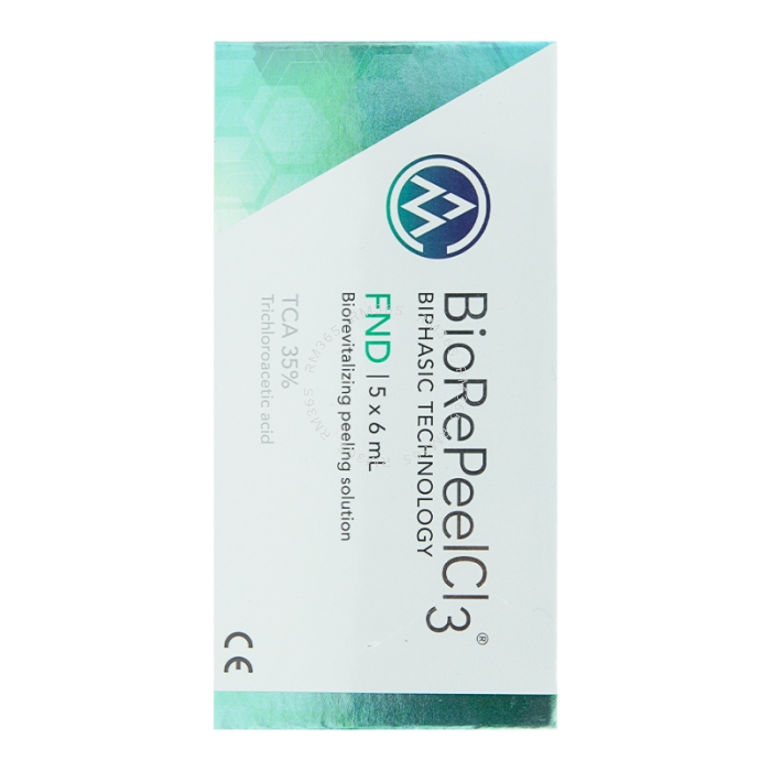 BioRePeelCl3 FND (5 x 6ml) CMED AESTHETICS BioRePeelCl3 FND (5 x 6ml) CMED AESTHETICS