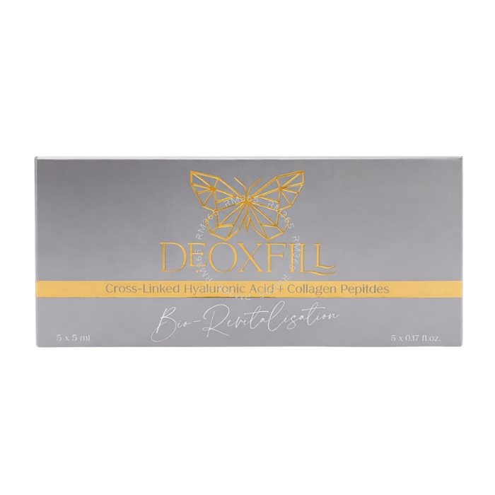 Deoxfill Acide Hyaluronique Réticulé + Peptides de Collagène