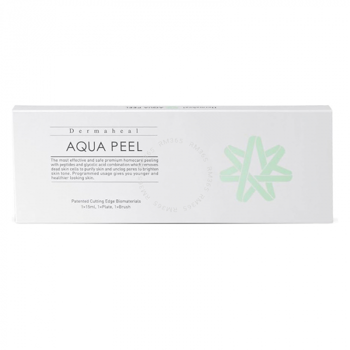 Dermaheal Aqua Peel est le peeling à domicile premium le plus efficace et sûr, avec une combinaison de peptides et d'acide glycolique, qui élimine les cellules mortes de la peau pour purifier la peau et déboucher les pores afin d'illuminer le teint. Une u