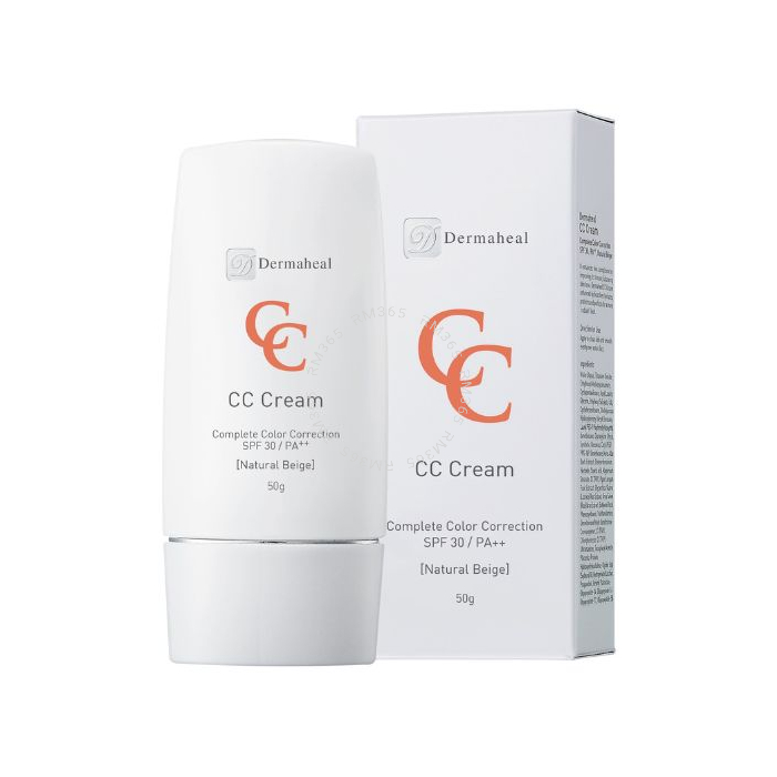 Dermaheal CC Cream, enrichie en bioactifs, hydrate, protège et perfectionne pour un aspect plus "radieux". Elle améliore la complexion de la peau en améliorant sa texture et en équilibrant le teint cutané.