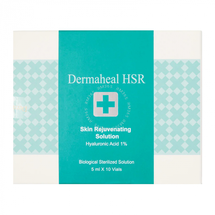 Dermaheal HSR est le traitement ultime de mésothérapie de rajeunissement de la peau conçu pour hydrater les peaux matures et sèches avec les avantages de réduire les rides et ridules. Cette solution contient de l'acide hyaluronique qui est la source d'hyd Dermaheal HSR est le traitement ultime de mésothérapie de rajeunissement de la peau conçu pour hydrater les peaux matures et sèches avec les avantages de réduire les rides et ridules. Cette solution contient de l'acide hyaluronique qui est la source d'hyd