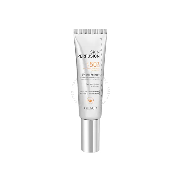 FILLMED UV Skin Protect SPF 50+ est une version améliorée de la populaire crème solaire Fillmed E-Youth 50. C'est une protection solaire quotidienne adaptée à tous les types de peau. Elle offre une texture améliorée et une protection encore plus efficace 