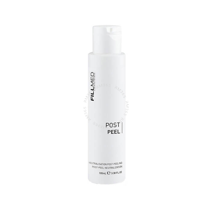 FILLMED POST PEEL EST UN PEELING CHIMIQUE STRICTEMENT RESERVE A UN USAGE MEDICAL. Neutralisation de post-traitement, post peeling.