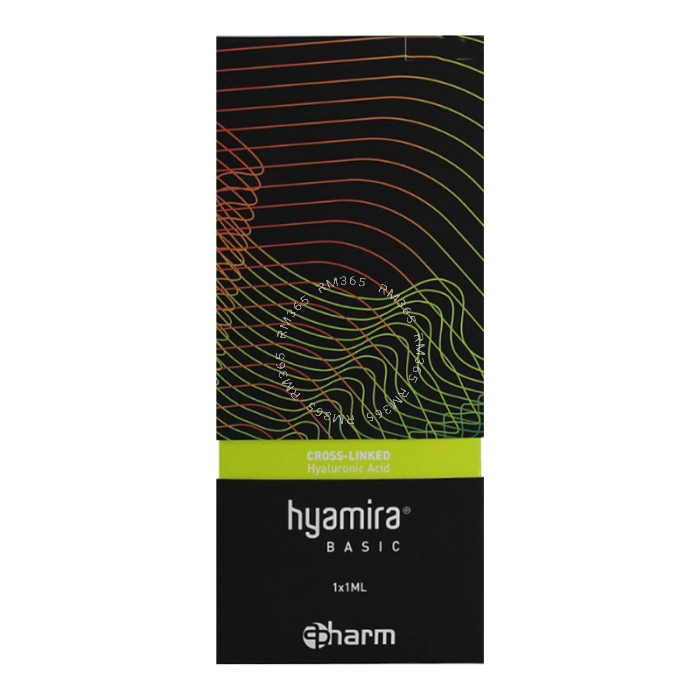 Hyamira Basic est un acide hyaluronique réticulé destiné à la correction des rides de profondeur moyenne ainsi qu’au modelage et à l’augmentation des lèvres.