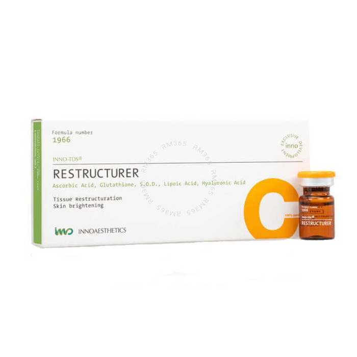 RESTRUCTURER est un mélange efficace des actifs qui peuvent fournir une action préventive sur l'activité des facteurs oxydants dans la peau. 
