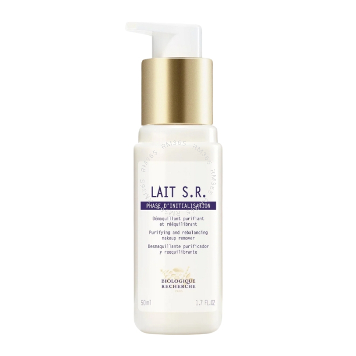 le Lait S.R. élimine impuretés et excès de sébum à la surface de la peau. le Lait S.R. élimine impuretés et excès de sébum à la surface de la peau.