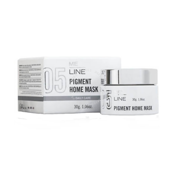 ME-LINE 05 PIGMENT HOME MASK est un masque dépigmentant à usage domestique pour compléter le traitement professionnel. Composant puissant à l’action antioxydante et dépigmentante. ME-LINE 05 PIGMENT HOME MASK est un masque dépigmentant à usage domestique pour compléter le traitement professionnel. Composant puissant à l’action antioxydante et dépigmentante.