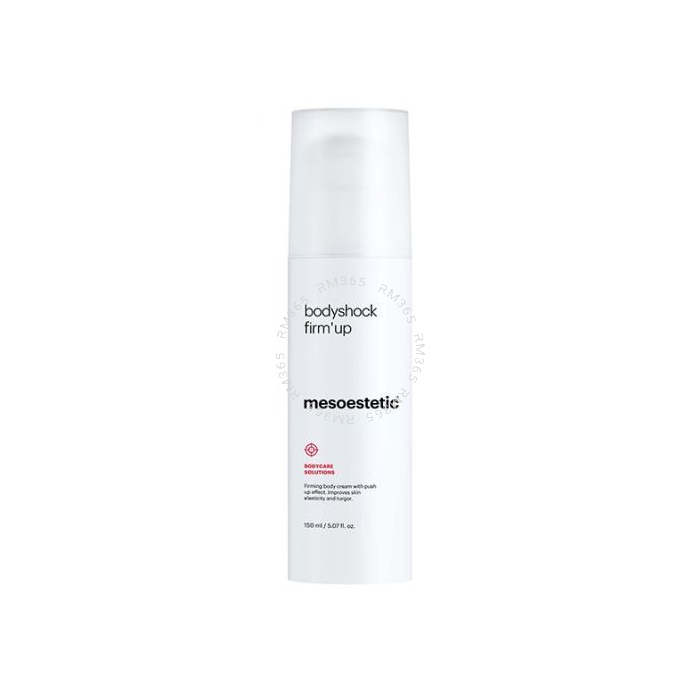 Mesoestetic Bodyshock Firm Up (1 x 150ml) - Crème raffermissante pour le corps à effet « push-up ». Augmente l'élasticité et la fermeté de la peau.
Mesoestetic Bodyshock Firm Up (1 x 150ml) - Crème raffermissante pour le corps à effet « push-up ». Augmente l'élasticité et la fermeté de la peau.