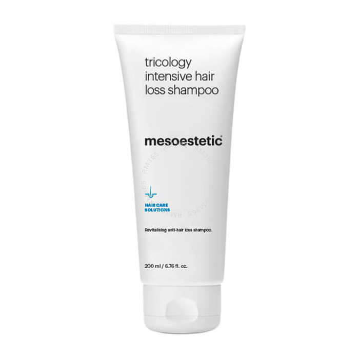 Mesoestetic Tricology Intensive Hair Shampoo - Shampooing anti-chute à action revitalisante, qui combat l’alopécie androgénétique, masculine et féminine, en ralentissant et en atténuant sa progression.